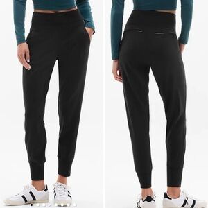 Athleta Venice High Rise Jogger Black Size Medium